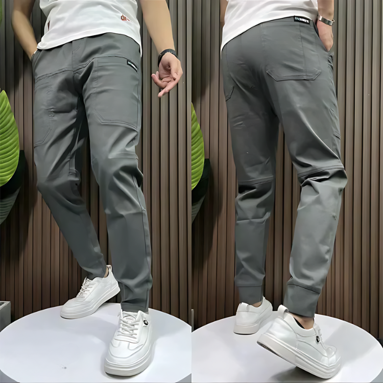 MIIRO | PANTALONI CARGO ELASTICIZZATI