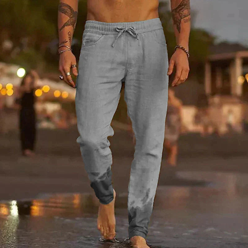 JAX | PANTALONI CASUAL IN LINO