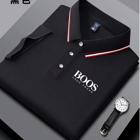 short-sleeved polo shirt