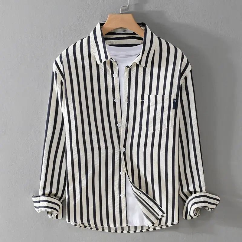 MASSIMO | CAMICIA CASUAL A RIGHE