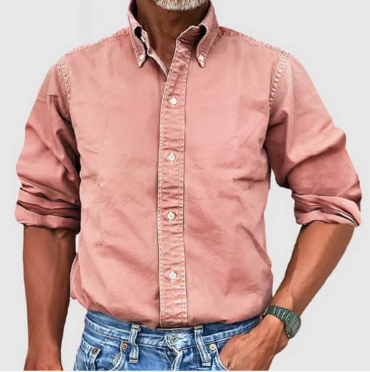 ALVARO : CAMICIA A MANICHE LUNGHE DI TENDENZA